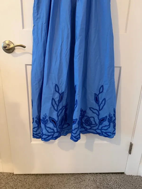 NWT Free Assembly Dress Blue Size XS - Image 6