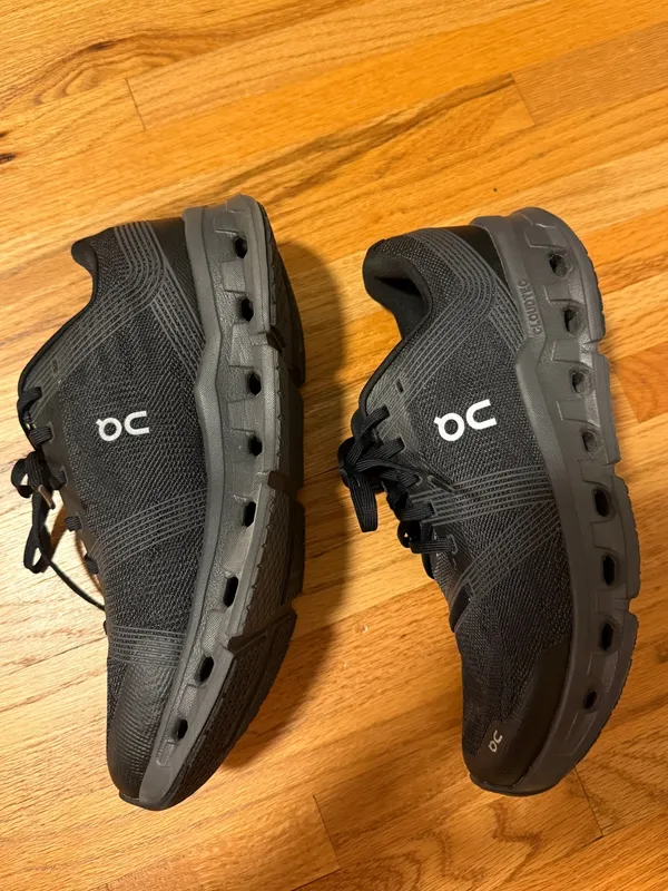 On Cloudgo Running Shoes Black Size 10 - Image 6