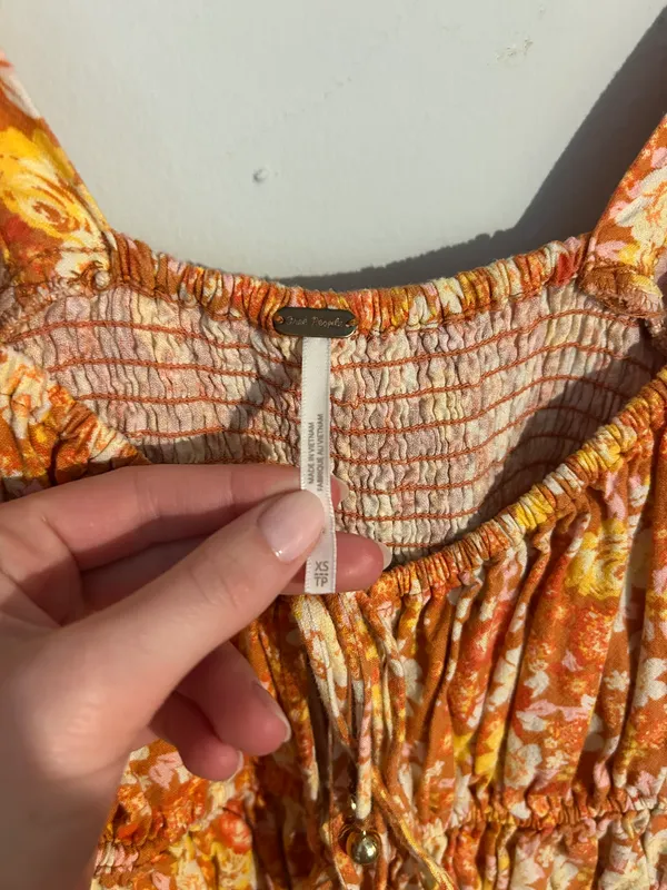 Free People Floral Romper - Image 4