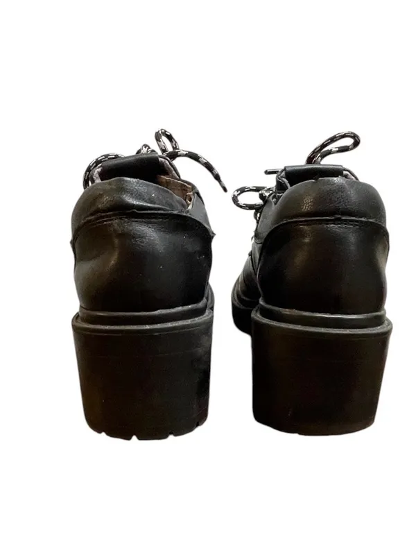 Jellypop Chunky Oxford Platform Shoes - Image 6