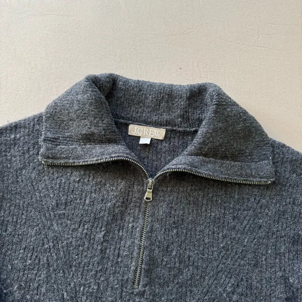 J.Crew Half-zip Wool stretch sweater - Image 3