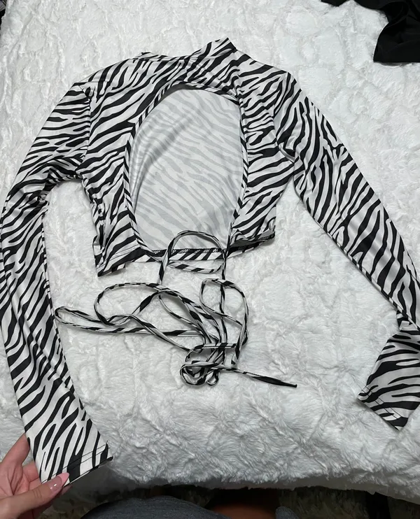 SheIn Zebra Top - Image 2