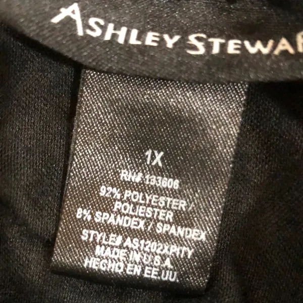 Ashley Stewart size 1X black strapless romper - Image 4