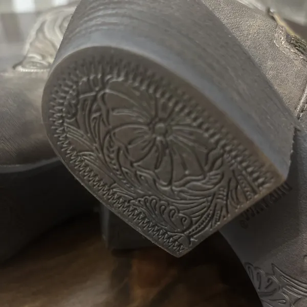 DURANGO CRUSH FASHION BOOTIES Round Toe Cowgirl Distressed Sz 8.5 Equestrian - Image 13