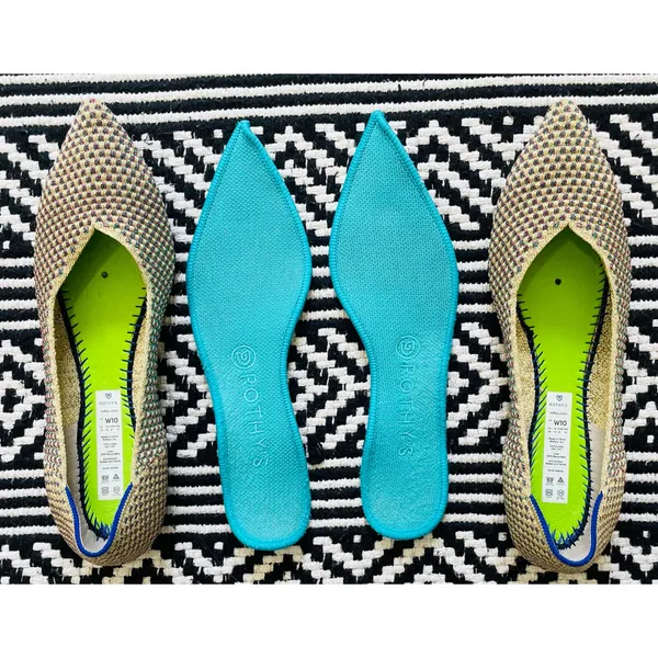 Rothy’s The Point Multi Metallic Flats - Image 5