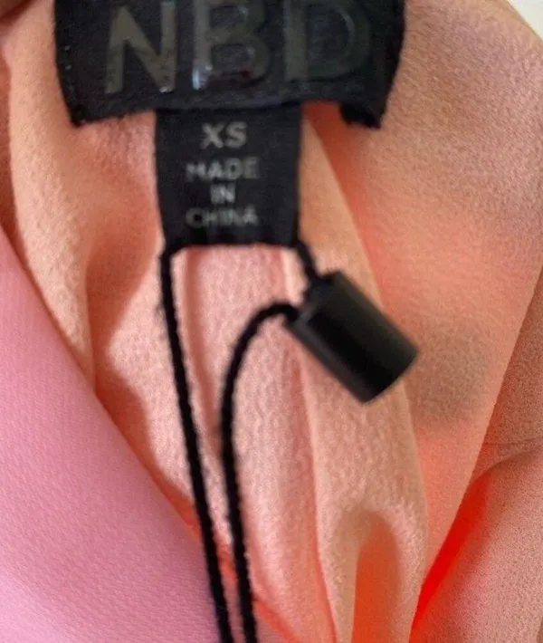 NBD pink one shoulder formal maxi dress - Image 8