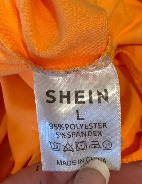Shein Tennessee Orange Crop Top Tank L - Image 5