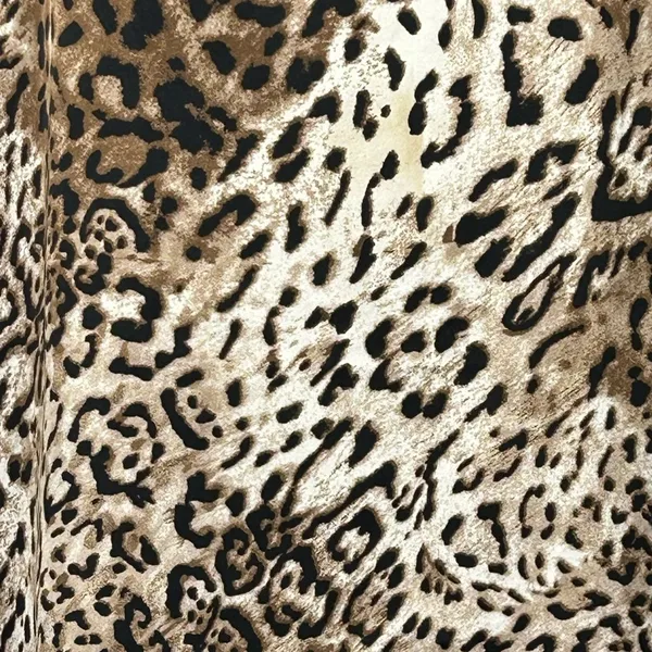 Isalis Jaguar Print Slip Dress M • Sexy Mini • Lace Straps • Night‑Out Statement - Image 3