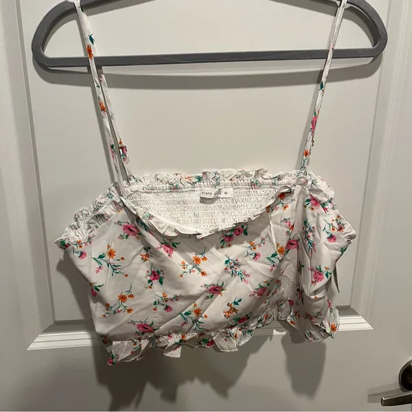 *CLEARANCE* NEW Altar’d State Floral Crop Top Size XL NWT - Image 3