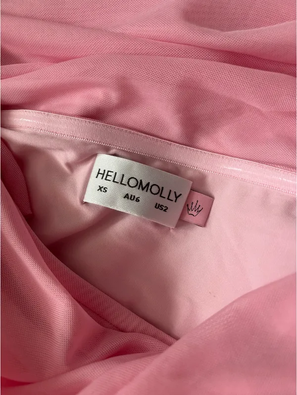 Hello Molly Mini Dress Pink - Image 3