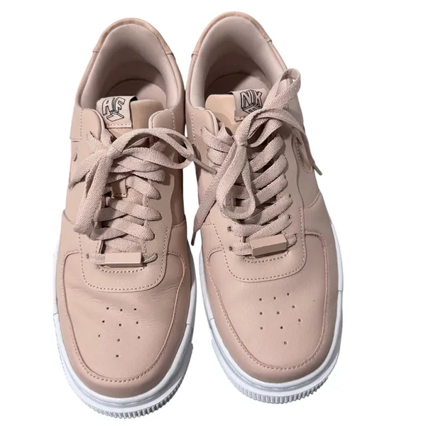 Nike Air Force 1 Pixel Platform Sneakers in Blush Pink 9.5W - Image 7