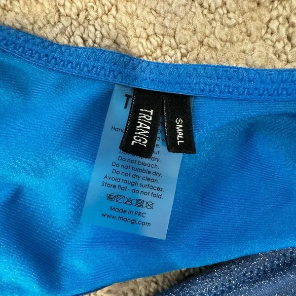 Blue Triangl Bikini S/M - Image 2