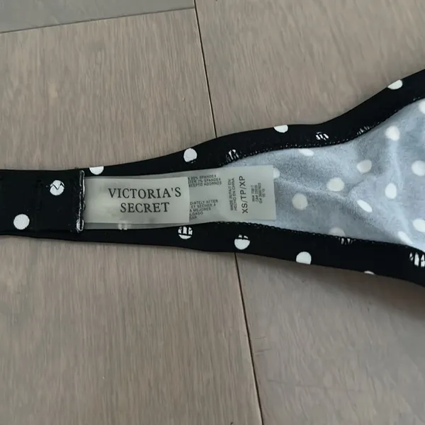 Victoria’s Secret polka dots bandeau top XS - Image 3