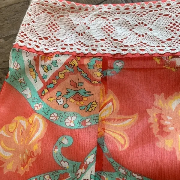 Antonio Melani Santa Fe Poppy Ibiza Silk Skirt Sz 10 NWT - Image 10