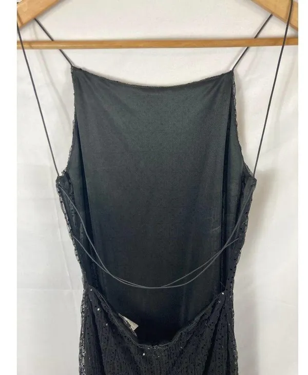 Black Market Embellished open back dress size medium - Image 3