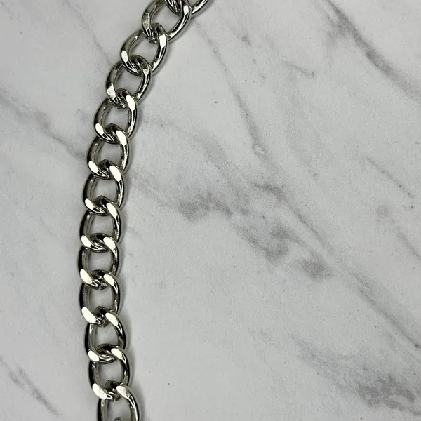 Von Dutch Rhinestone Letter Chain Belt OS ✨ - Image 13