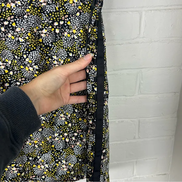 Topshop Floral Print Casual Skirt Size 10 - Image 7