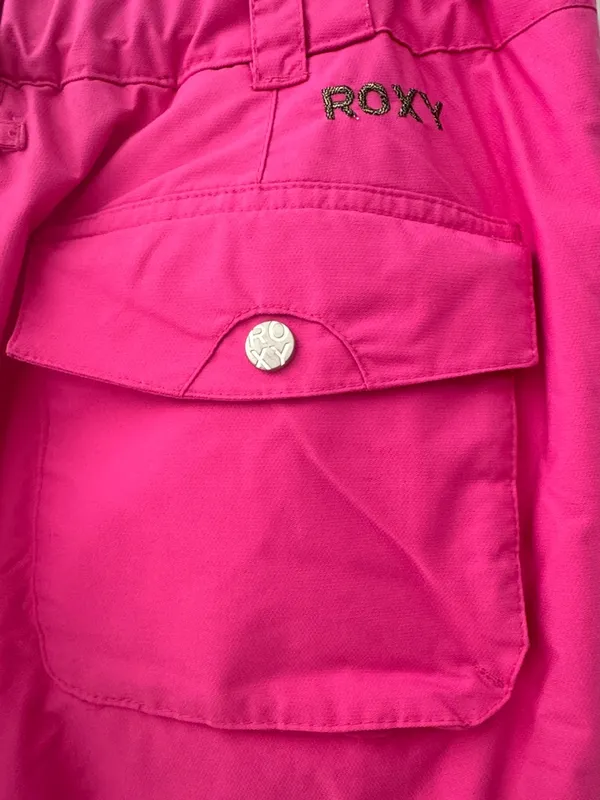 Roxy Hot Pink Women's 5k Silver Snow Pants - Image 6