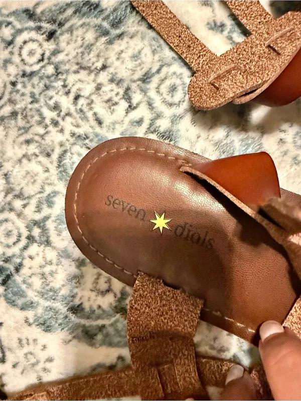 Seven Dials Strappy Sandals in Brown US 8.5 NWT - Image 5