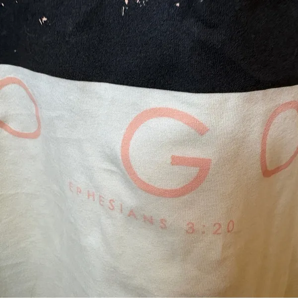 Women's White Graphic Tee‎ Pink Size M - Image 5