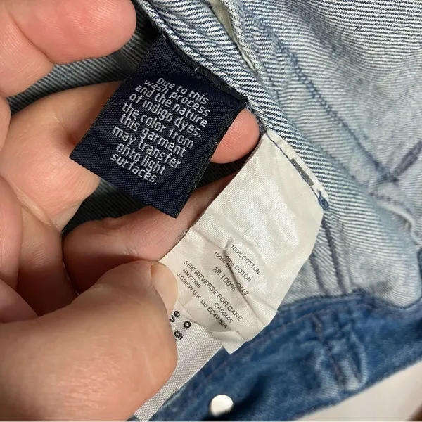 J. Crew jean Jacket‎ size XS - Image 4