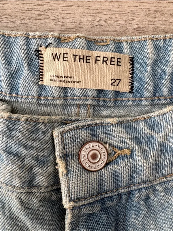 We The Free Deep Trance Boyfriend Ankle Jeans Women Size 27 NWT - Image 10
