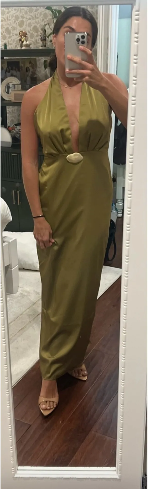 BAOBAB Guapi Maxi Dress Green Size M - Image 3