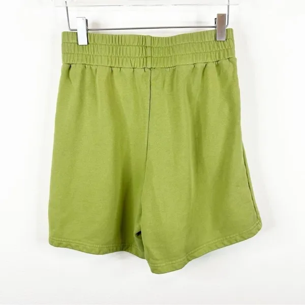 Apparis Julianna Pull-On Sweat Shorts Women's S Green Athleisure Lounge‎ - Image 4