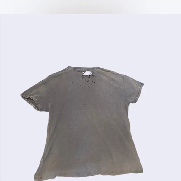Free People Gray Short Sleeve Tee - Image 3