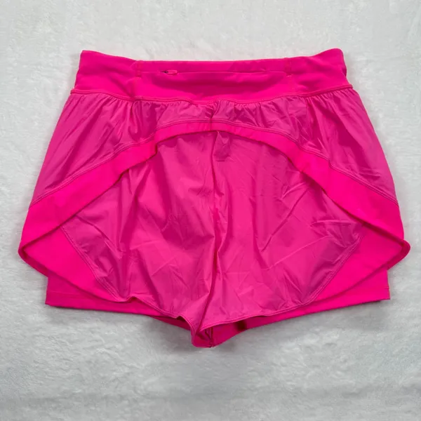 Sweaty Betty Running Shorts‎ Lightweight Hot Pink Athletic Gym Size 10 - Image 9