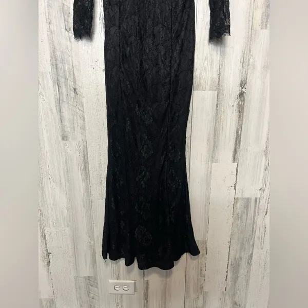 Black formal Dress Black - Image 7