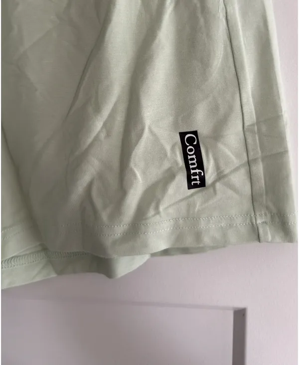 Comfrt Medium Cloud Shorts in Mint Green - Image 3