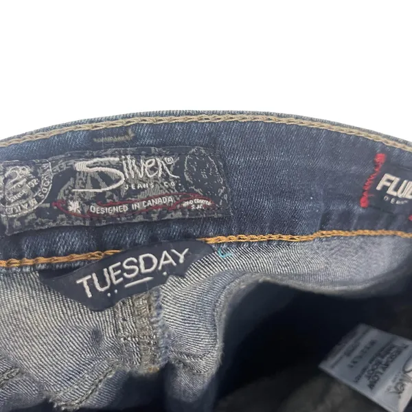 Silver Tuesday Women's Size 32‎ X 31 Low Baby Bootcut Jeans - Image 7