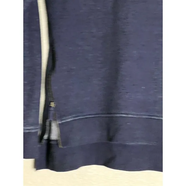 UGG Australia Fleece Side Zip Morgan Sweatshirt Women's M Round Neck Sweater - Image 4