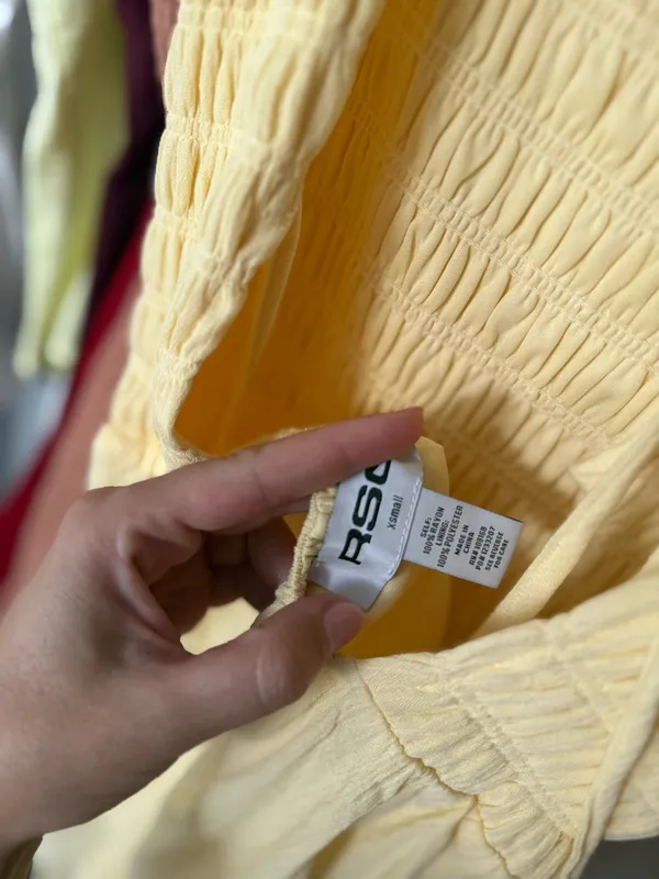 Yellow Romper Dress PacSun - Image 3
