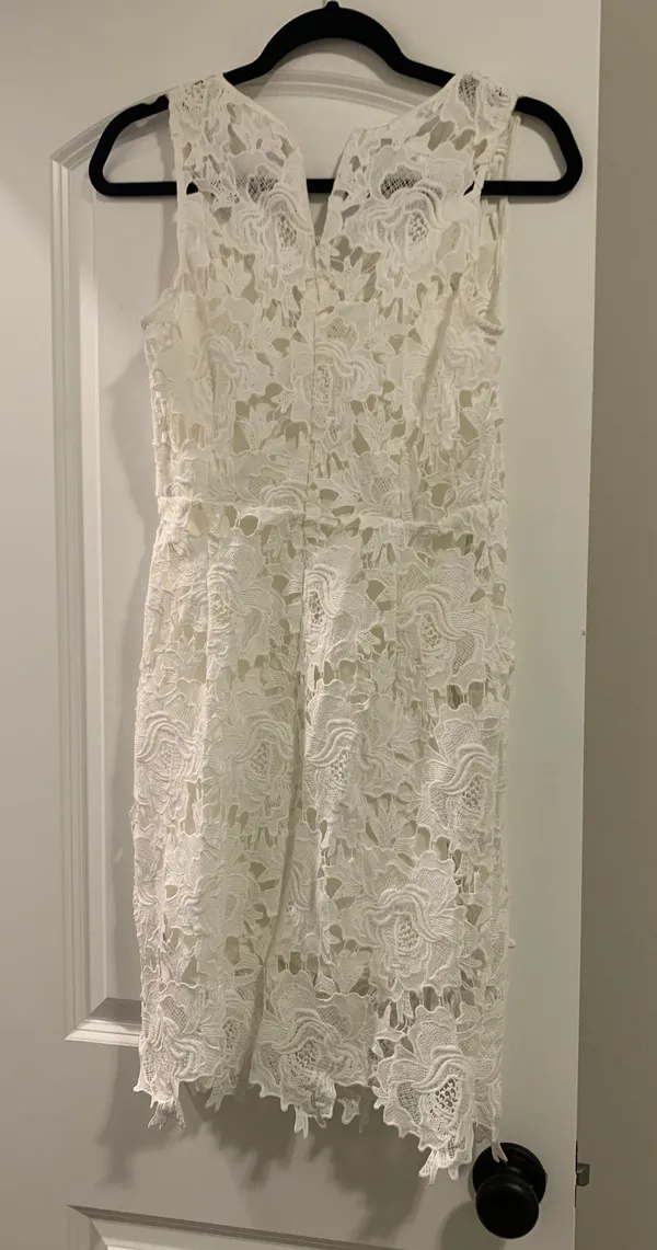 Impeccable Pig White Lace Dress - Image 2