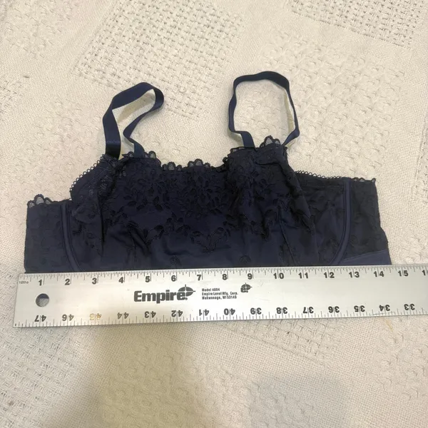 PINK Victoria’s Secret large Wink unlined lace scoop bra BC3 3222 - Image 3