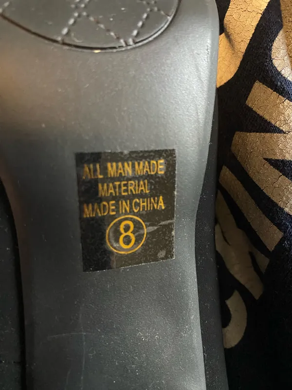 Black High Heels Size 8 - Image 3