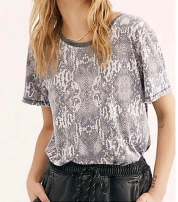 Free People NWT  Tourist Tee Snake - Image 2