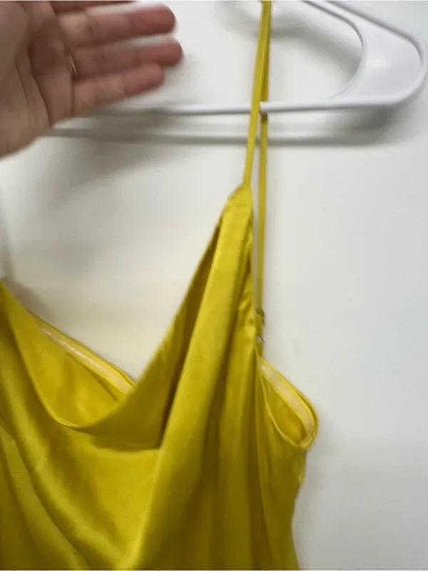 Lovers + Friends Karen Mini Dress - Yellow - Small - Image 9