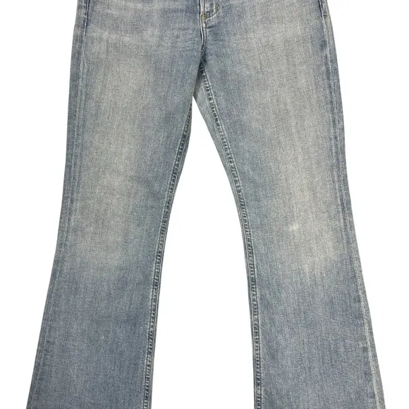 Citizens of Humanity Isola Cropped Boot Jeans 25" Lawless Stretch Raw Hem USA‎ - Image 6