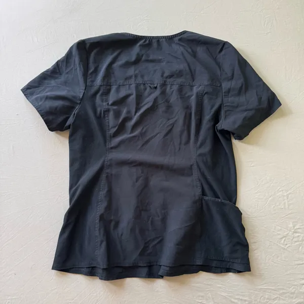 Cherokee iFlex V-Neck Knit Panel Scrub Top - Image 7