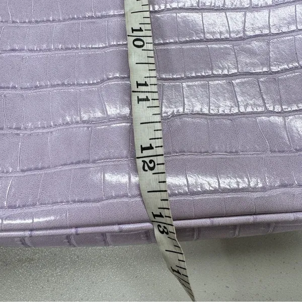 Urban Outfitters Lavender Purple Faux Leather Mini Y2K Handbag Purse Shoulder Bag Spring - Image 12