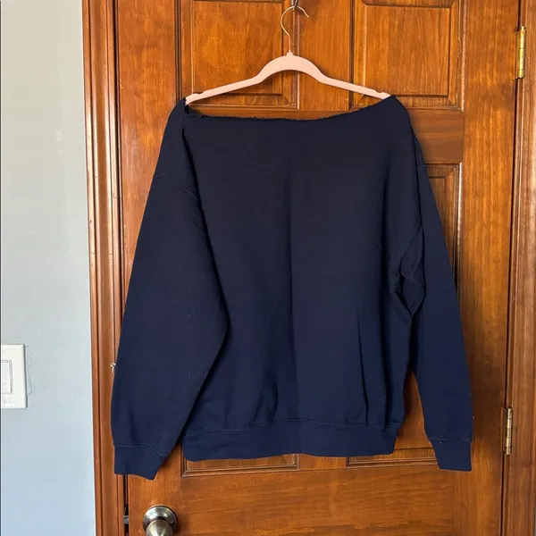Ford Navy Graphic Sweatshirt Size Large - Image 2