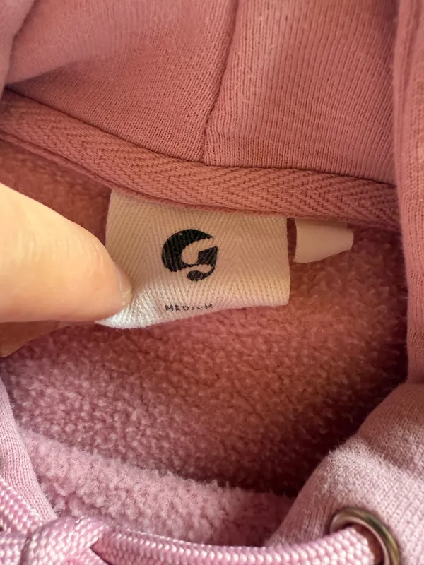 Glossier hoodie Pink Size M - Image 2