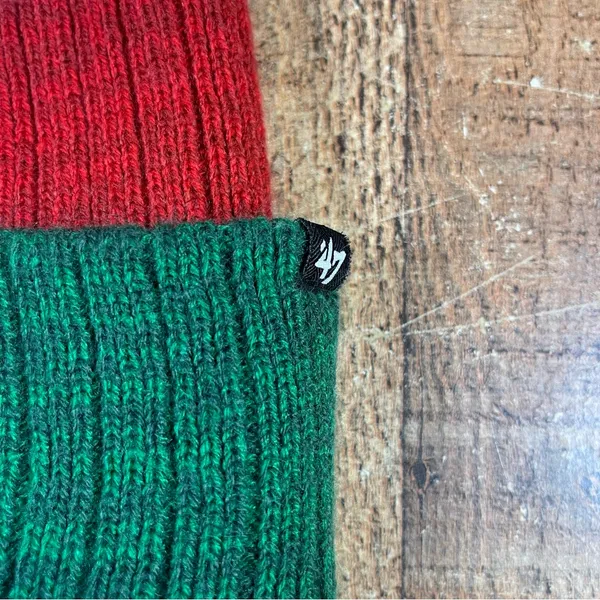 '47 Minnesota Wild Women's Patch Nature Colorblock Pom Beanie Knit Hockey Cuffed - Image 4