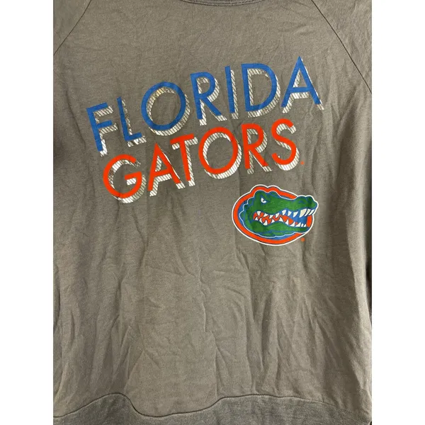 University‎ of Florida Gators Women’s Fit Gray Long Sleeve Tee Size Small - Image 4