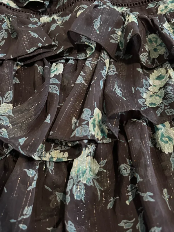 Altar'd State Long Sleeve Floral Dress XS - Image 2