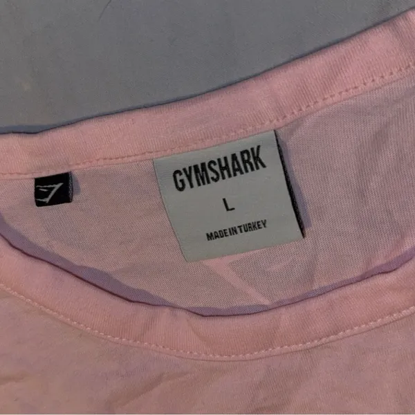 New Gymshark ITS GIVING GYM BABY T-SHIRT Pink Women’s Size Large - Image 13