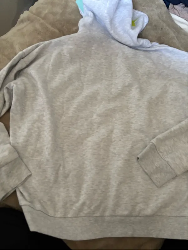 STARFIT New York Gray Star Graphic Hoodie XL Oversized Pullover Sweatshirt - Image 4